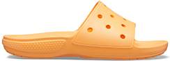 Classic Crocs Slide in Canteloupe.